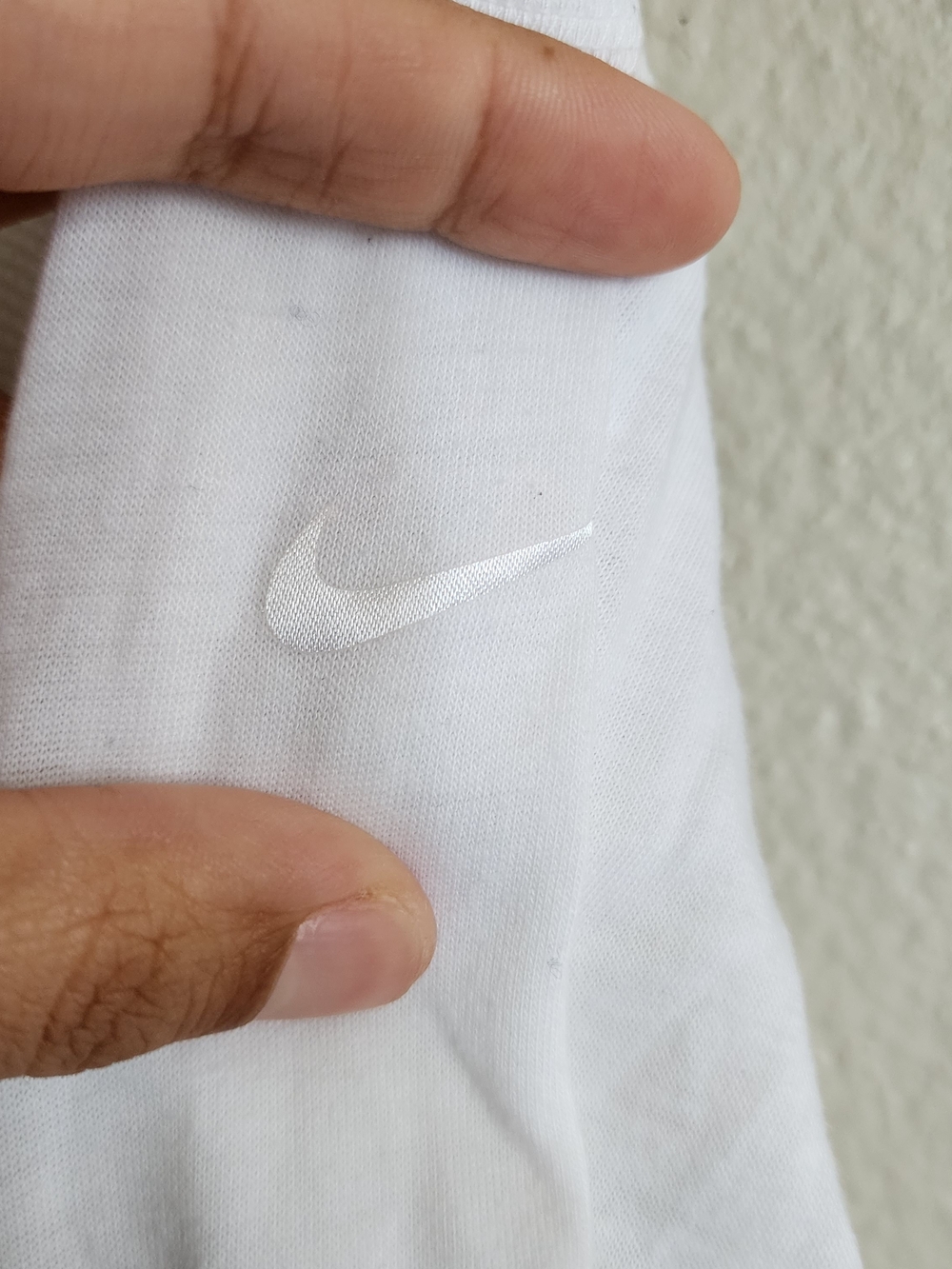 Nike Dri-Fit White Mesh Asymmetrical Pullover Sweatshirt XL - Picture 4 of 8